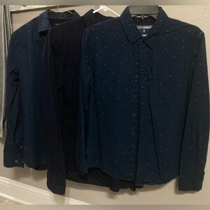 Bundle of three Men’s dress shirts, size S.